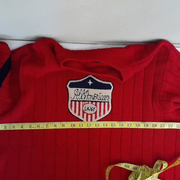 Rear vintage DKNY Relaxed  Heavy Cotton Sweater - Picture 6 of 9